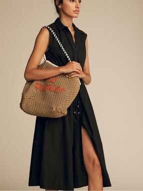 Maeve Sleeveless Shirt Dress - Size M